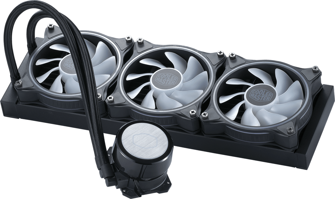 Refurbished Cooler Master MasterLiquid ML360 Illusion Zwart Refurbished Cooler Master MasterLiquid ML360 Illusion Zwart